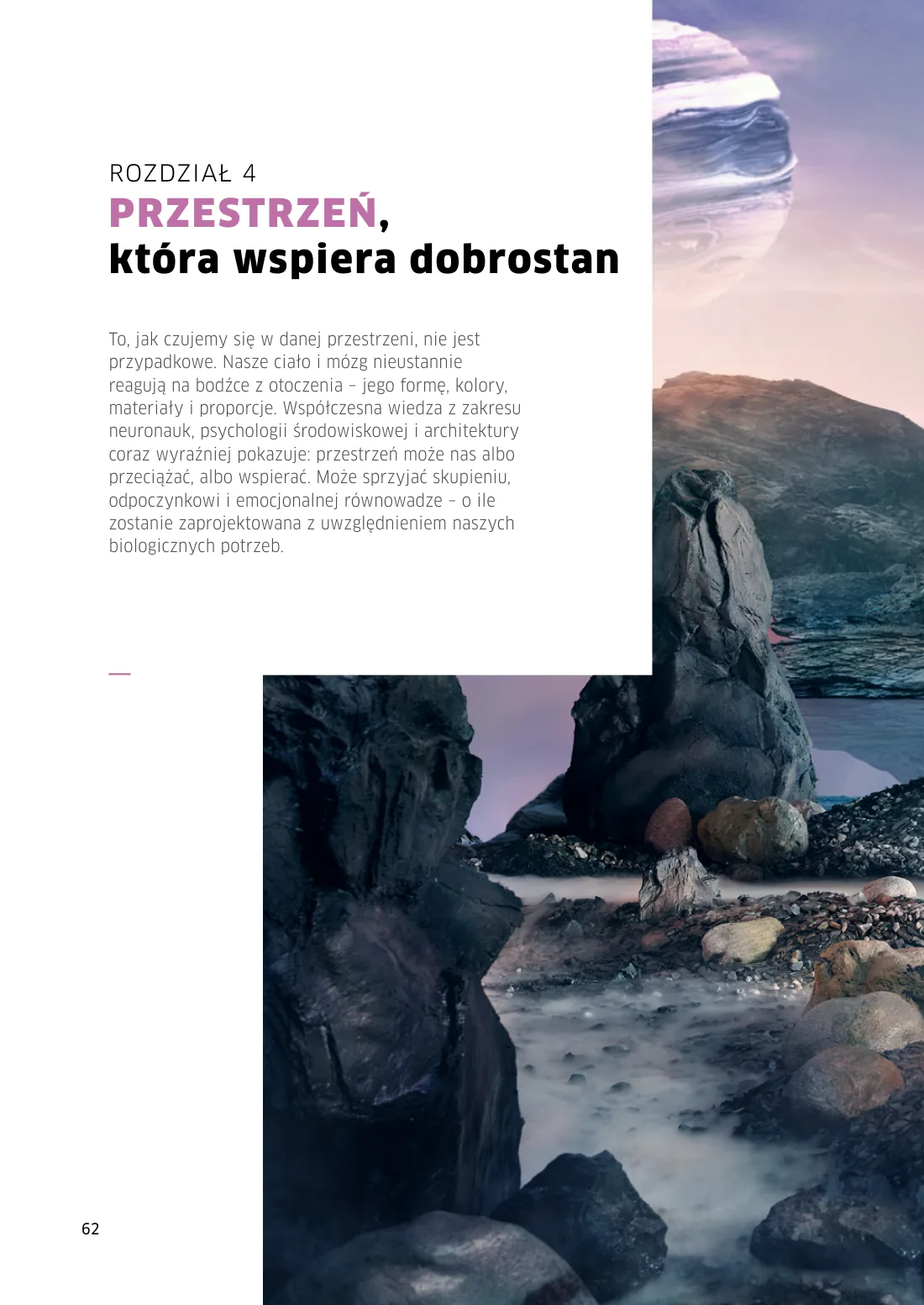 Otwarcie rozdziału raportu OKNOPLAST o przestrzeni ze skalistym wybrzeżem